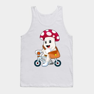 Mushroom Bicycle Purse Tank Top